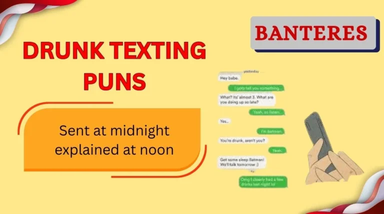 Drunk Texting Puns