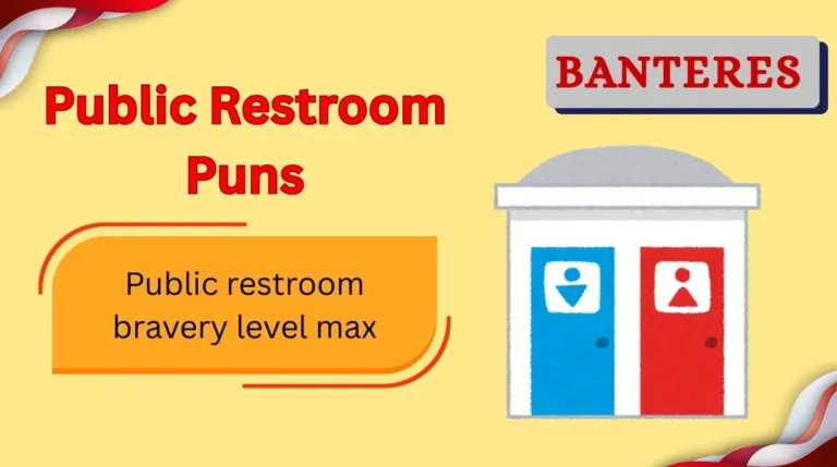 Public Restroom Puns