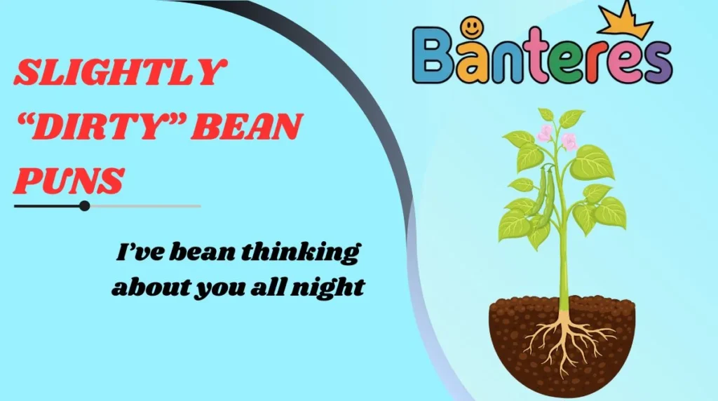 Slightly “dirty” bean puns