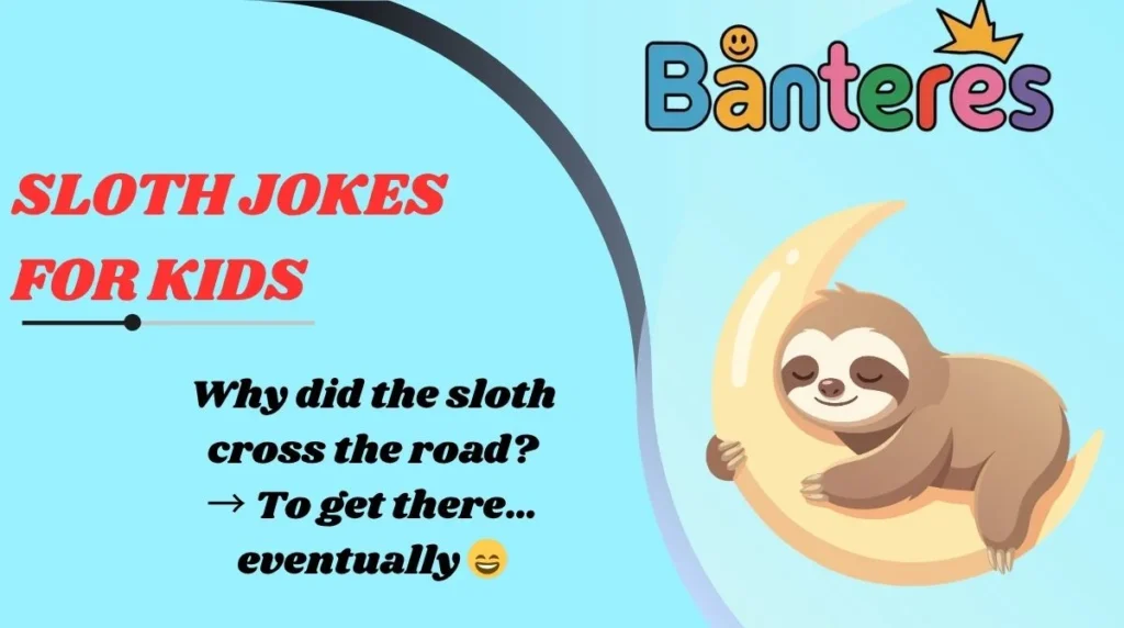 Sloth Jokes for Kids