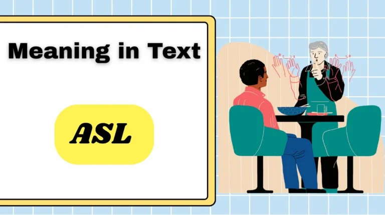 ASL Meaning in Text
