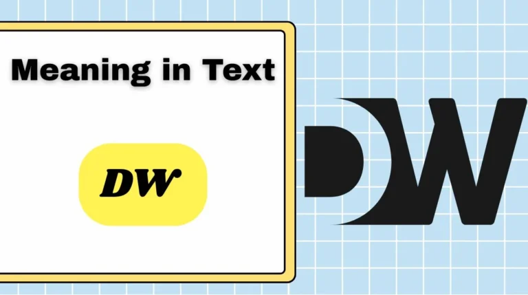 DW Meaning in Text