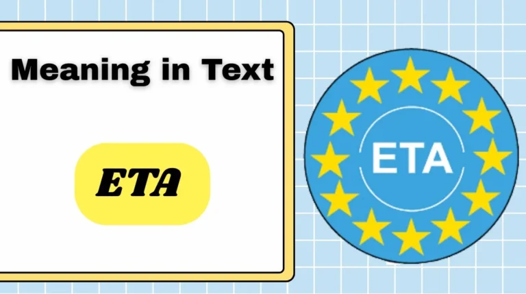 Eta Meaning in Text