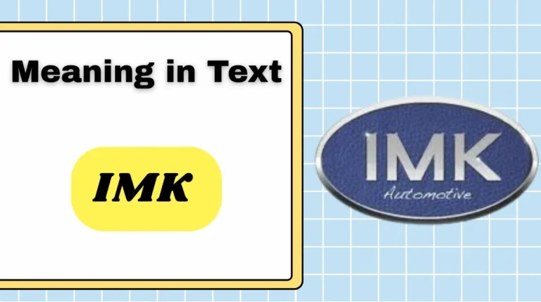 imk meaning in text