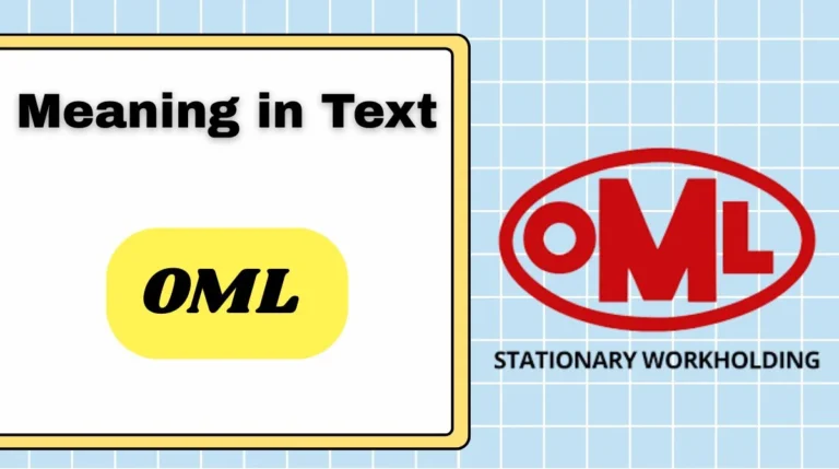 OML meaning in text