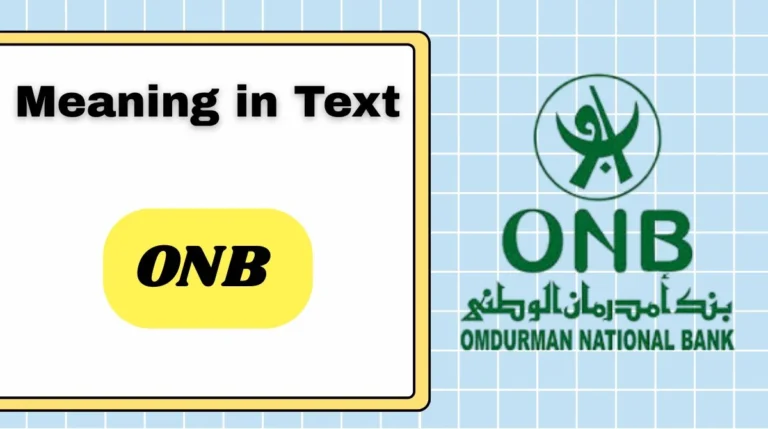 ONB Meaning in Text