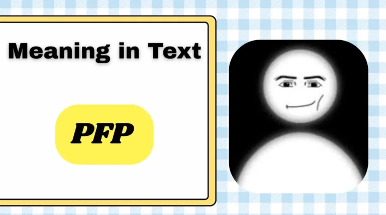 PFP Meaning in Text