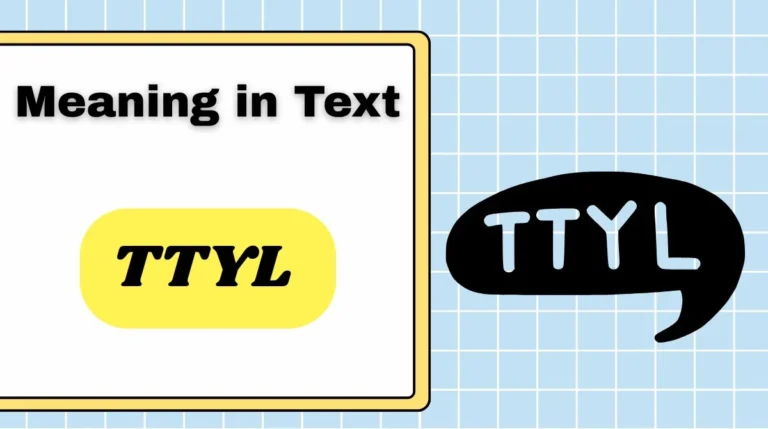 TTYL Meaning in Text